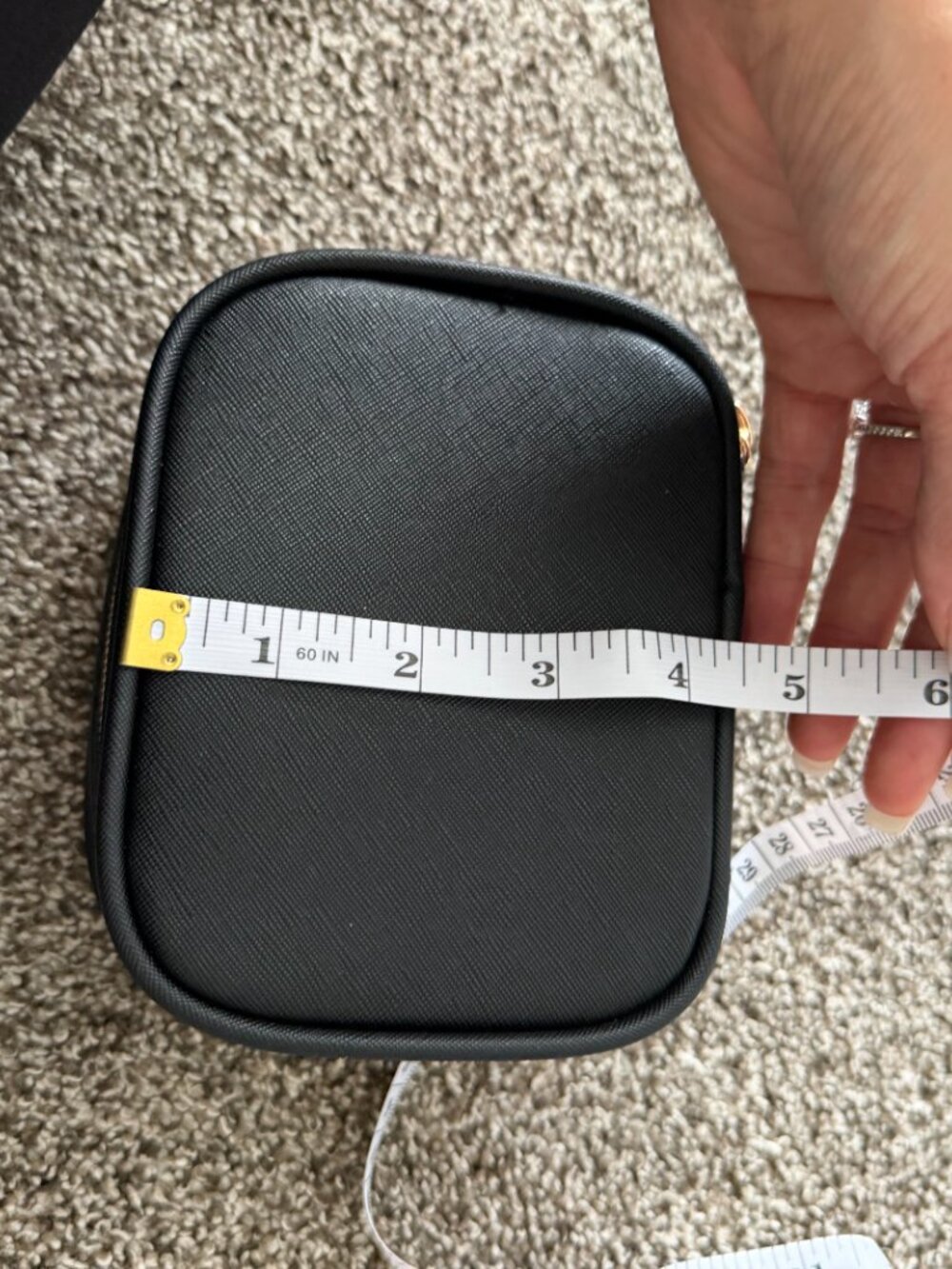 Small Makeup Travel Case with Mirror - Picture 8 of 10